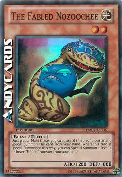 THE FABLED NOZOOCHEE