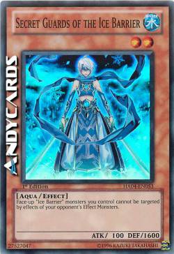 GUARDIE SEGRETE DELLA BARRIERA DI GHIACCIO