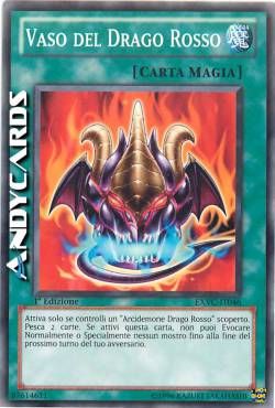 VASO DEL DRAGO ROSSO