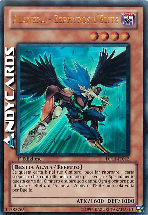 Yu-Gi-Oh! - Blackwing - Zephyros The Elite (BP01-EN215) – Einzelkarte, Common Seltenheit