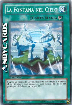 LA FONTANA NEL CIELO