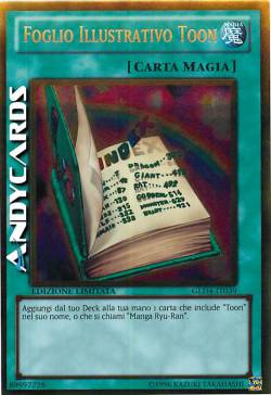 FOGLIO ILLUSTRATIVO TOON