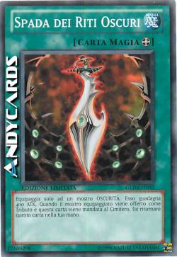 SPADA DEI RITI OSCURI