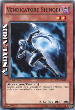 VENDICATORE SHINOBI