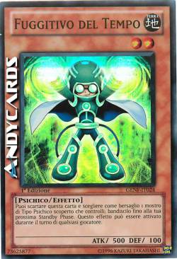 FUGGITIVO DEL TEMPO