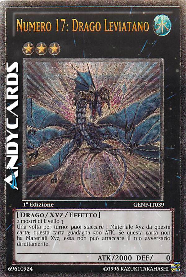 NUMBER 17: LEVIATHAN DRAGON | AndyCards Srl