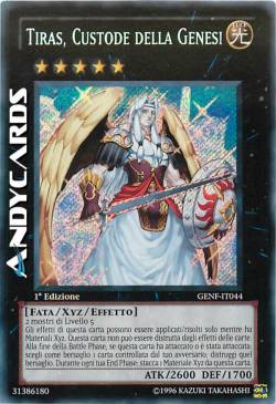 TIRAS, CUSTODE DELLA GENESI