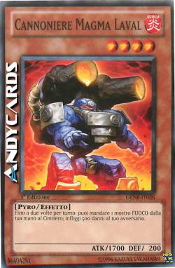 CANNONIERE MAGMA LAVAL