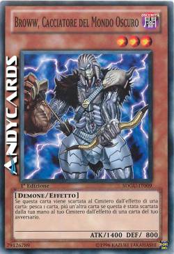 BROWW, CACCIATORE DEL MONDO OSCURO