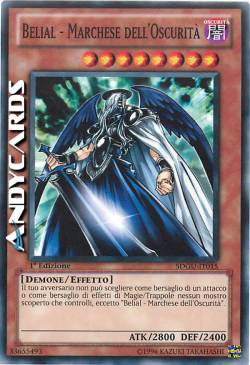 BELIAL - MARCHESE DELL'OSCURITÀ