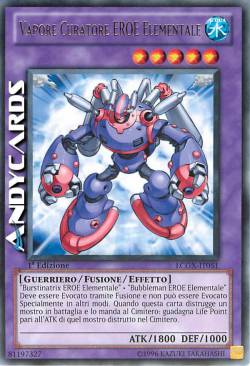 VAPORE CURATORE EROE ELEMENTALE