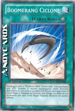 BOOMERANG CICLONE