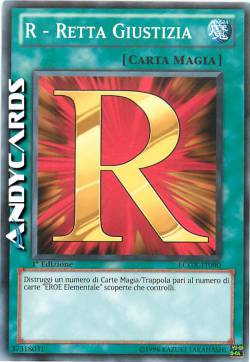 R - RETTA GIUSTIZIA