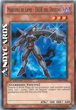 MAESTRO DI LAME - EROE DEL DESTINO