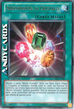 ABBONDANZA DI CRISTALLI