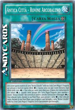 ANTICA CITTÀ - ROVINE ARCOBALENO