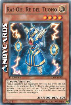 RAI-OH, RE DEL TUONO