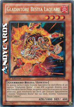 GLADIATORE BESTIA LAQUARI