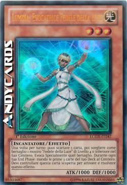 LUMINA, EVOCATRICE FEDELE DELLA LUCE
