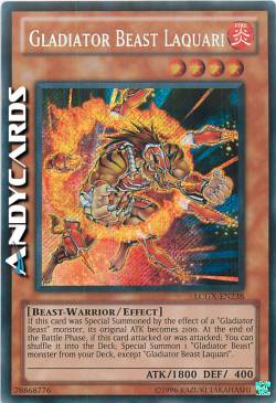 GLADIATORE BESTIA LAQUARI