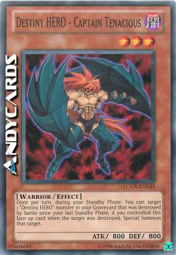 CAPITANO TENACE - EROE DEL DESTINO