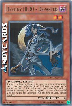 DESTINY HERO - DEPARTED