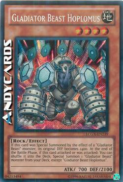 GLADIATORE BESTIA HOPLOMUS