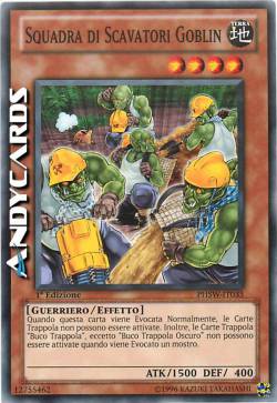 SQUADRA DI SCAVATORI GOBLIN