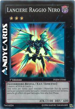 LANCIERE RAGGIO NERO