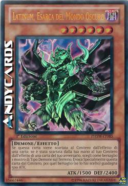 LATINUM, ESARCA DEL MONDO OSCURO