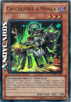 CACCIATORE A MOLLA