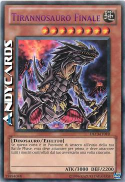 TIRANNOSAURO FINALE