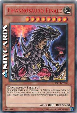 TIRANNOSAURO FINALE