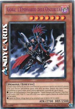 GORZ, L'EMISSARIO DELL'OSCURITÀ