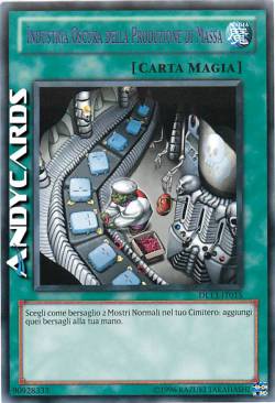 INDUSTRIA OSCURA DELLA PRODUZIONE DI MASSA