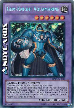 CAVALIERE-GEMMA ACQUAMARINA