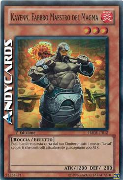 KAYENN, FABBRO MAESTRO DEL MAGMA