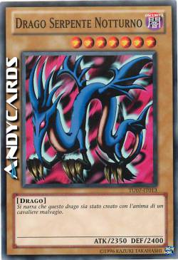 DRAGO SERPENTE NOTTURNO