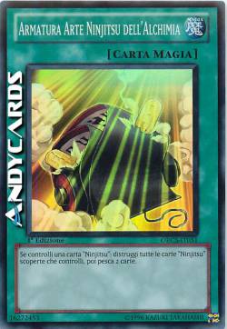 ARMATURA ARTE NINJITSU DELL'ALCHIMIA