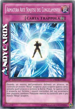 ARMATURA ARTE NINJITSU DEL CONGELAMENTO