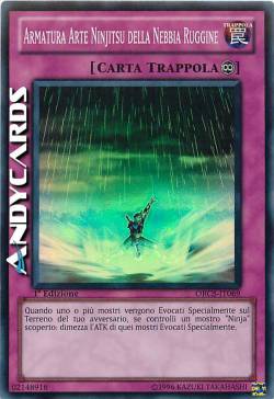 ARMATURA ARTE NINJITSU DELLA NEBBIA RUGGINE