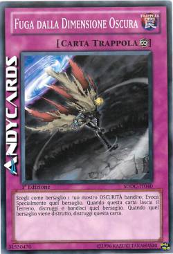 FUGA DALLA DIMENSIONE OSCURA