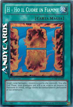 H - HO IL CUORE IN FIAMME
