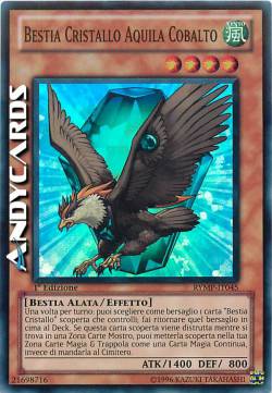 BESTIA CRISTALLO AQUILA COBALTO