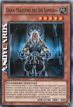 GRAN MAESTRO DEI SEI SAMURAI