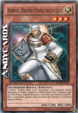 AURKUS, DRUIDO FEDELE DELLA LUCE