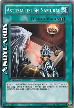 CUNNING OF THE SIX SAMURAI