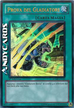 PROVA DEL GLADIATORE