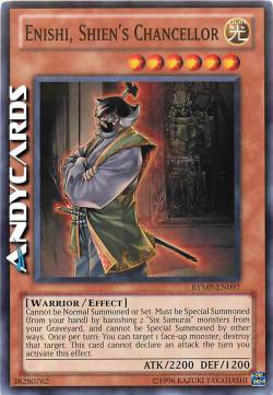 ENISHI, CANCELLIERE DI SHIEN