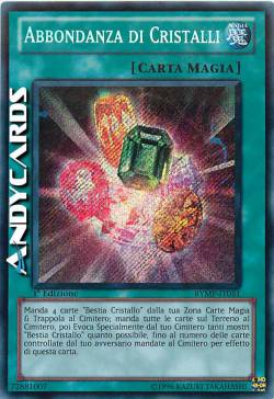 ABBONDANZA DI CRISTALLI